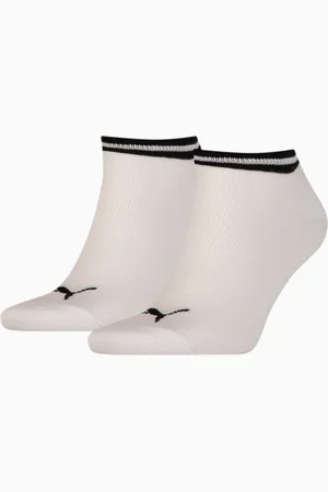 PUMA Unisex Heritage Sneaker Socks 2 Pack, , size 35-38, Clothing