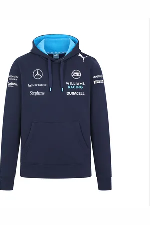 PUMA Williams Racing 2024 Team Hoodie Men, Dark Blue, size L, Clothing