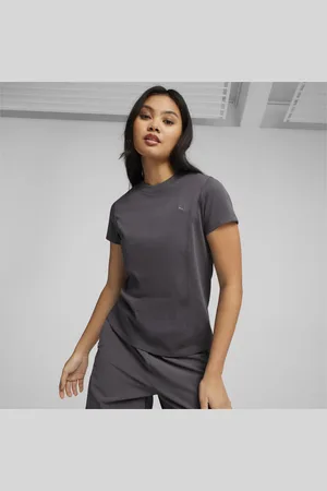PUMA Yona Tee Shirt, Shadow Grey, size M