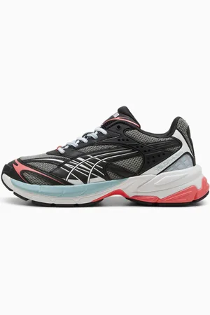 PUMA Velophasis Bliss Sneakers, Black/Fire Orchid, size 37, Shoes