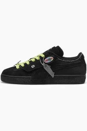 PUMA X x-Girl Suede Sneakers, Black/Ravish, size 36, Shoes