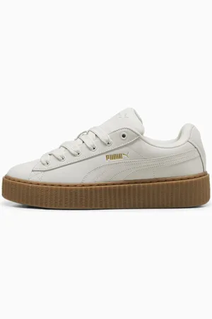 PUMA Fenty x Creeper Phatty Earth Tone Sneakers Unisex, Warm White/Gold/Gum, size 35,5, Accessories