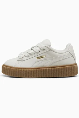 PUMA Fenty x Creeper Phatty Earth Tone Sneakers Kids, Warm White/Gold/Gum, size 27,5, Accessories