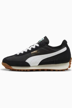 PUMA Easy Rider Vintage Sneakers Youth, Black/White, size 35,5, Shoes
