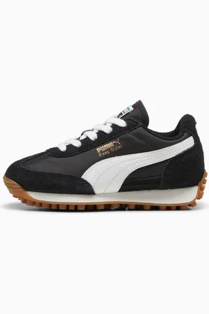 PUMA Easy Rider Vintage Sneakers Kids, Black/White, size 27,5, Shoes