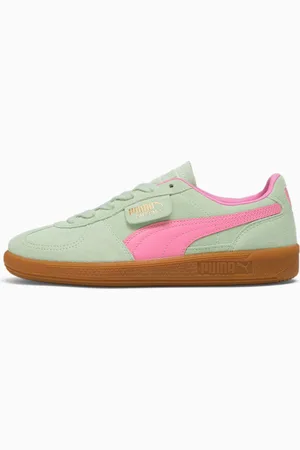 PUMA Palermo Sneakers Women, Fresh Mint/Fast Pink, size 35,5, Shoes