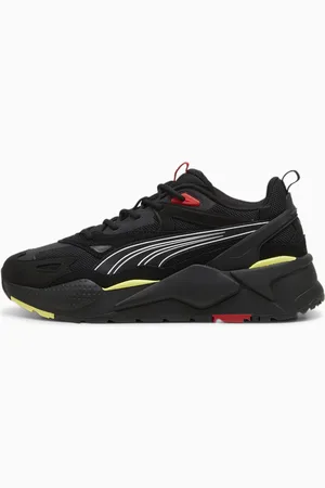 PUMA Rs-X Efekt Prm Sneakers, Black/Lemon Meringue, size 36, Shoes