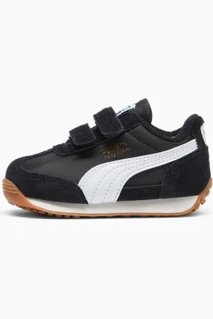 PUMA Easy Rider Vintage Sneakers Toddler, Black/White, size 20, Shoes