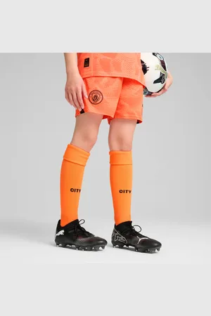 PUMA Manchester City 24/25 Goalkeeper Shorts Youth, , size 116, Clothing