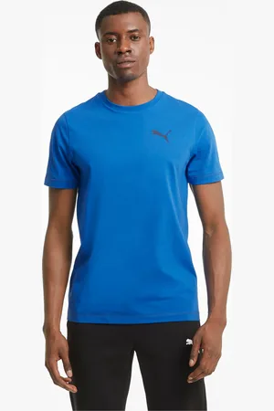 PUMA Active Soft T-Shirt Men, Blue, size L, Clothing
