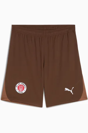 PUMA FC St. Pauli 24/25 Home Shorts Men, Espresso Brown/White, size 3XL, Clothing
