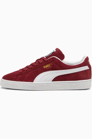 PUMA Suede Classic Sneakers Unisex, Regal Red/White, size 36, Shoes