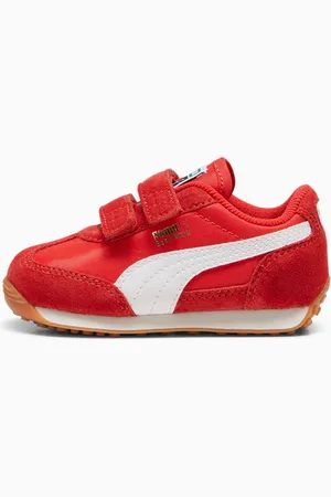 PUMA Easy Rider Vintage Sneakers Toddler, Red/White, size 20, Shoes