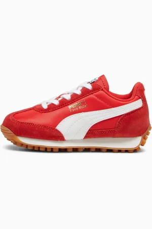 PUMA Easy Rider Vintage Sneakers Kids, Red/White, size 27,5, Shoes