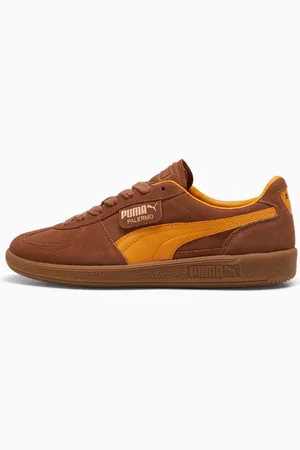 PUMA Palermo Sneakers Unisex, Brown Mushroom/Ginger Tea, size 40, Shoes