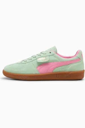 PUMA Palermo Sneakers Unisex, Fresh Mint/Fast Pink, size 39, Shoes