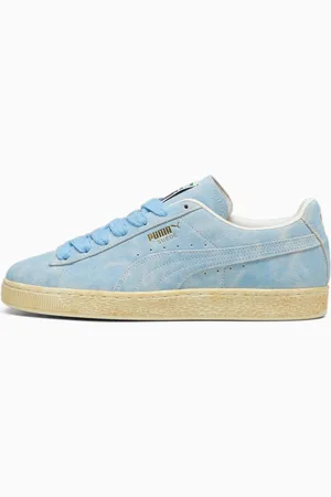PUMA Suede Faded Sneakers Unisex, Silver Mist/Frosted Ivory, size 36, Shoes