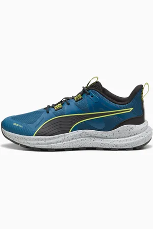 PUMA Reflect Lite Trail Running Shoes, Ocean Tropic/Cool Mid Grey/Black, size 37, Shoes