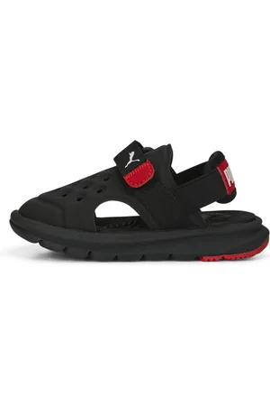 PUMA Evolve Alternative Closure Sandals Baby, Black, Size 24, Shoes