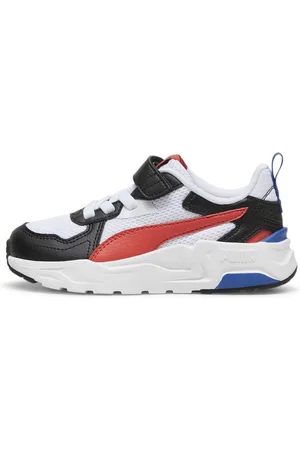 PUMA Trinity Lite Sneakers Kids, White, Size 34, Shoes