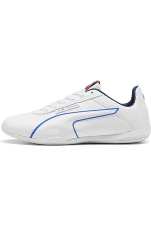 PUMA BMW M Motorsport Tune Cat Driving Shoes, White, Size 45, Shoes
