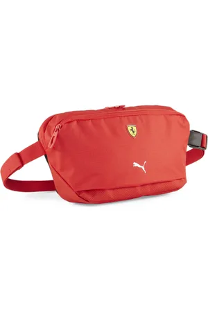 PUMA Scuderia Ferrari Race Motorsport Waist Bag, Red, Accessories