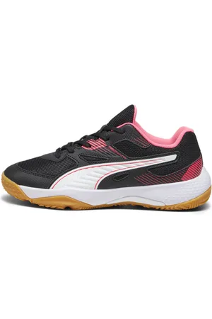 PUMA Solarflash II Indoor Sports Shoes Youth, Black, Size 35.5, Shoes