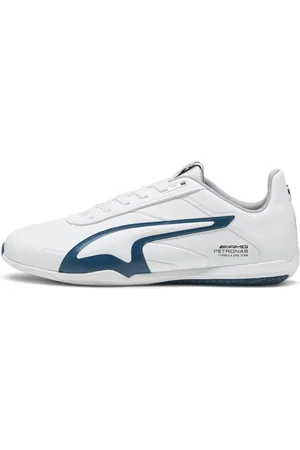 PUMA Mercedes-AMG Petronas Motorsport Tune Cat Driving Shoes, White, Size 40.5, Shoes