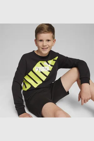 PUMA POWER Youth Graphic Sweatshirt, , Size 9-10Y, Kids