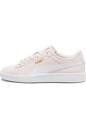 PUMA Smash 3.0 Buck Sneakers, Pink, Size 44, Shoes