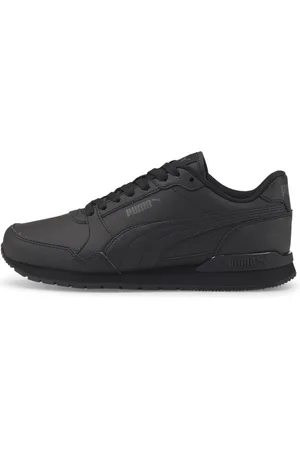 PUMA ST Runner v3 Leather Youth Trainers, , Size 35.5, Shoes
