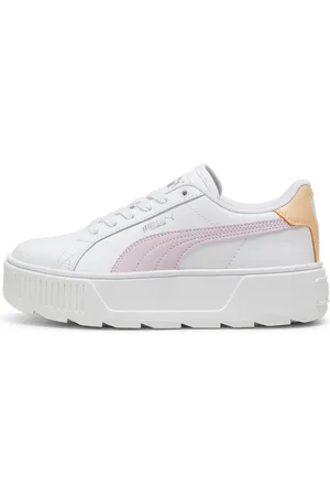 PUMA Karmen L Sneakers Youth, White, Size 35.5, Shoes