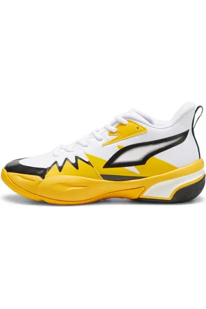 PUMA Genetics Basketball Shoes, White, Size 49.5, Shoes
