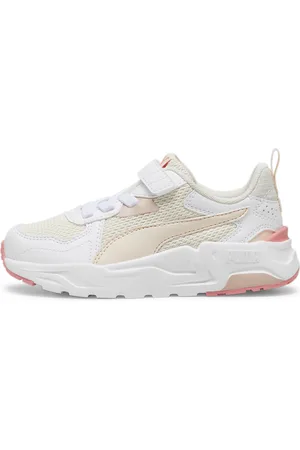 PUMA Trinity Lite Sneakers Kids, Beige, Size 30, Shoes