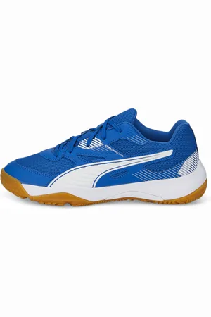 PUMA Solarflash II Indoor Sports Shoes Youth, Blue, Size 29, Shoes