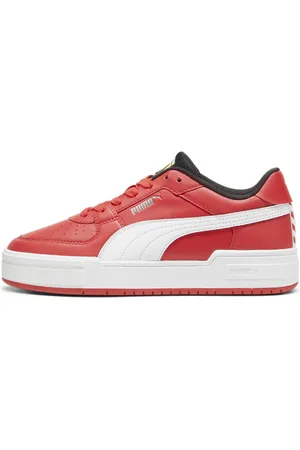 PUMA Scuderia Ferrari CA Pro Sneakers, Red, Size 41, Shoes