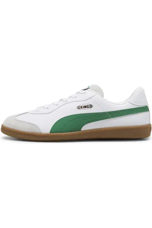 PUMA KING 21 IT Football Boots, White, Size 44.5, Shoes