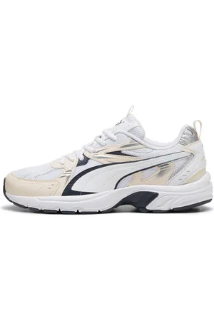 PUMA Milenio Tech Sneakers, White, Size 35.5, Shoes