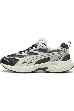PUMA Morphic Retro Sneakers, Black, Size 43, Shoes