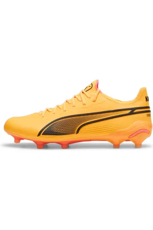 PUMA KING ULTIMATE FG/AG Football Boots, Orange, Size 39, Shoes