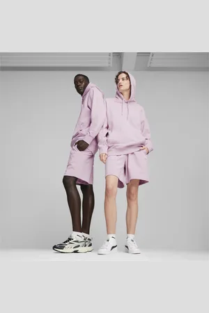 PUMA BETTER CLASSICS Hoodie, Purple, Size XL, Clothing