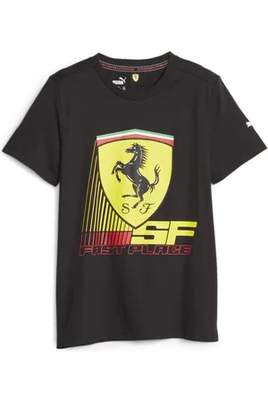 PUMA Scuderia Ferrari Youth Motorsport T-Shirt, , Size 13-14Y, Shop