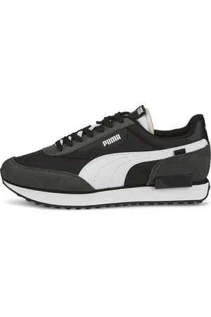 PUMA Future Rider Play On Sneakers, Black, Size 45, Shoes