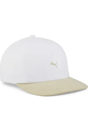 PUMA MMQ Flat Brim Cap, White, Size Adult, Accessories