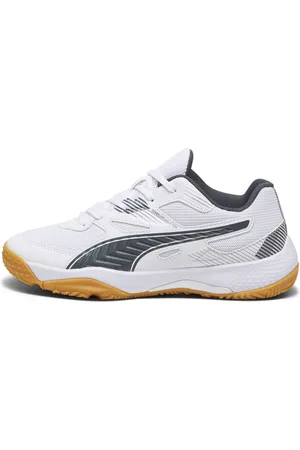 PUMA Solarflash II Indoor Sports Shoes Youth, White, Size 35.5, Shoes