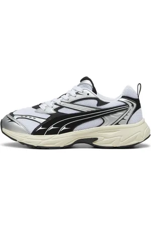 PUMA Morphic Retro Sneakers, White, Size 42, Shoes