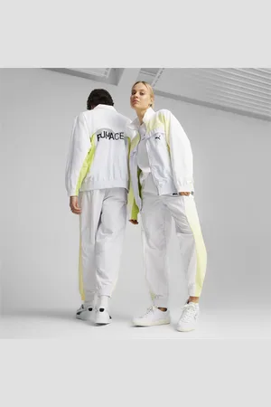 PUMA 372.5 Track Jacket, Gray, Size S, Clothing
