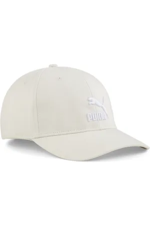 PUMA Archive Logo Baseball Cap, White, Size Adult, Accessories