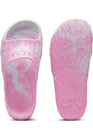 PUMA MB.03 Basketball Slides, Pink, Size 38, Shoes