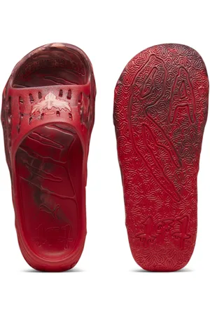 PUMA MB.03 Basketball Slides, Red, Size 37, Shoes